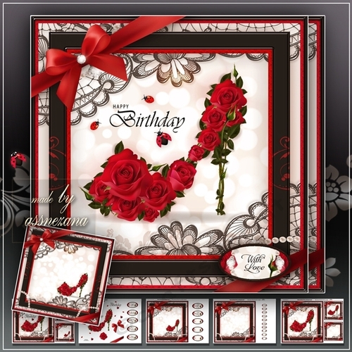Roses Shoes for All Occasions Mini Kit