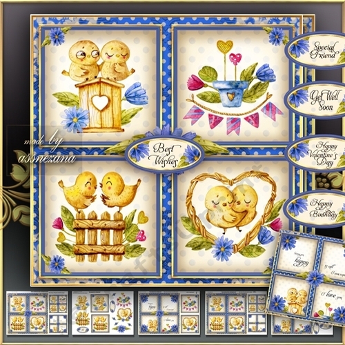 Cute Birds for All Occasions Mini Kit
