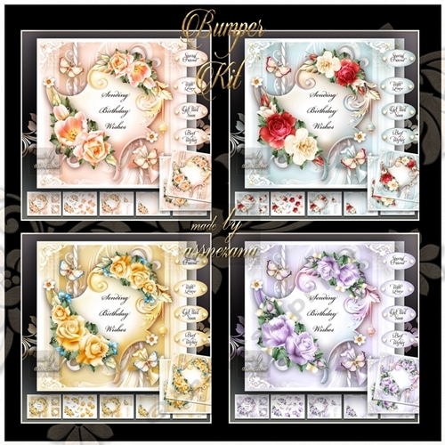 Bumper Kit of Flowers no 42
