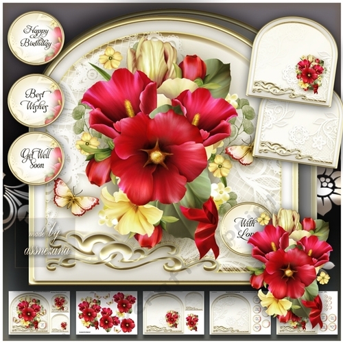 Bouquet Summer Blooms Mini Kit