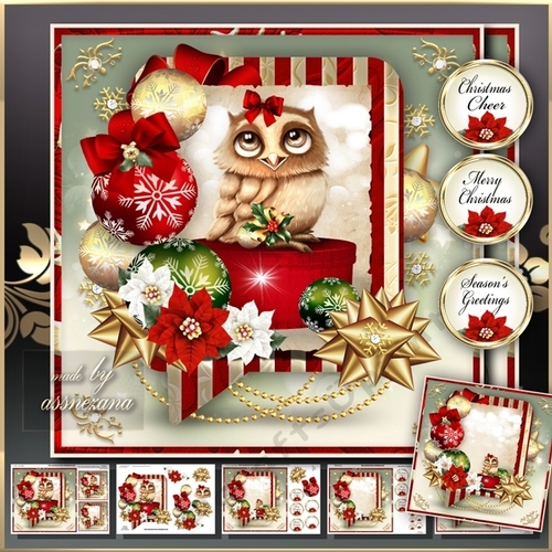 Christmas Owl Mini Kit