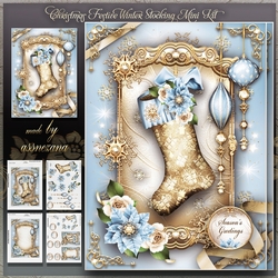 Christmas Festive Winter Stocking Mini Kit