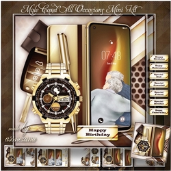 Male Card All Occasions Mini Kit