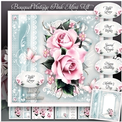 Bouquet Vintage Pink Mini Kit
