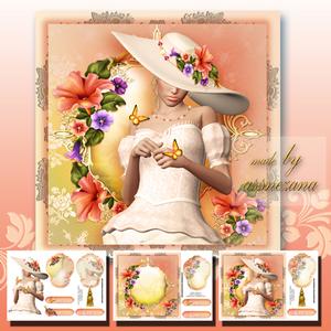 Petunia 'lady Soft' Card Front
