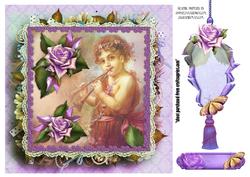 Vintage Roses Card Front