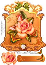 Soft Orange Roses