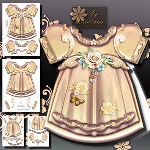 Cream Girl Dress