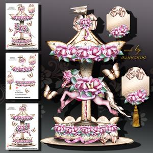 Mini Antique Carousel