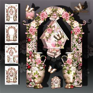 Beautiful Antique Birdhouse