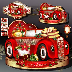 Christmas Gifts with Decorative Bow