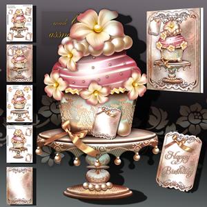 Vintage Delicious Cake