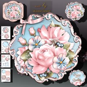Soft Rose Vintage Roses