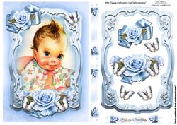 It's a Boy Card Front