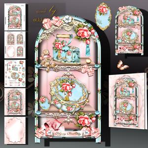 Shabby Chic Keepsake Shelves