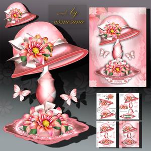 Pretty Fashion Retro Soft Rose Hat
