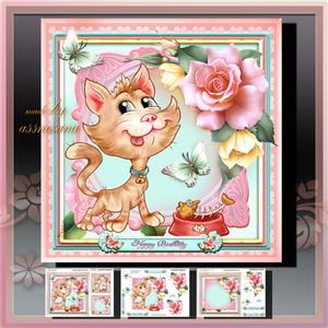 Cute Kitty Card