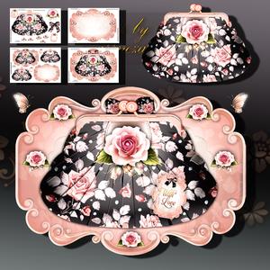Fashion Floral Flower Purse