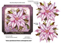 Decorative Christmas Poinsettia