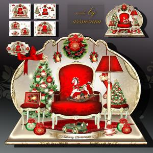 Festive Christmas Room