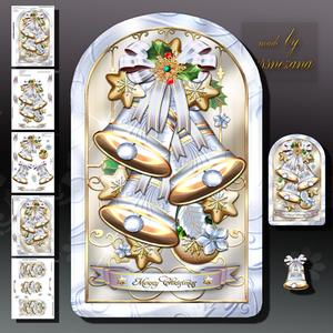 Winter Christmas Vintage Jingle Bells