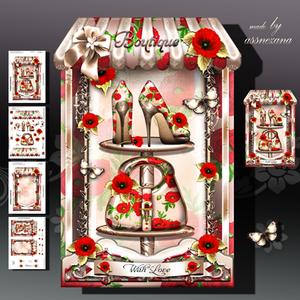 Boutique Shaped Card Kit6