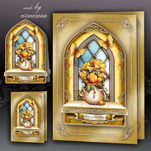 Yellow Windows Card Kit