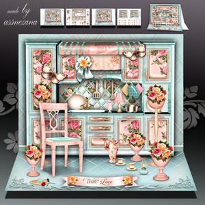 Vintage Kitchen Card Mini Kit