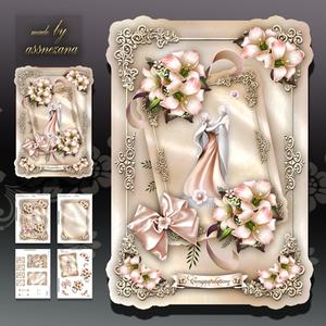 Anniversary Wedding Card Mini Kit
