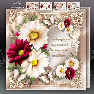 Cream Vintage Bouquet for All Occasion Mini Kit
