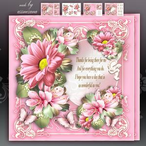 Pink Vintage Bouquet for All Occasion Mini Kit