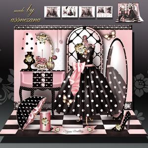 Polka Dot Dressing Room Mini Kit