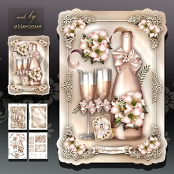 Anniversary Wedding Champagne Mini Kit