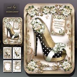 Polka Dot Shoes Mini Kit