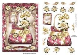Silk Handbag Topper