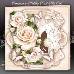 Anniversary Wedding Card Mini Kit