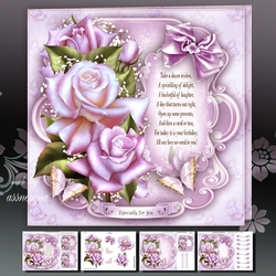 Violet Roses Mini Kit
