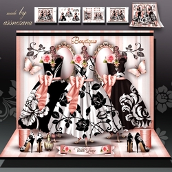 Vintage Boutique with Ladies Dresses