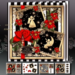 Christmas Angels Card Mini Kit