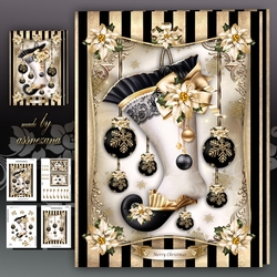 Christmas Elegant Stocking Mini Kit
