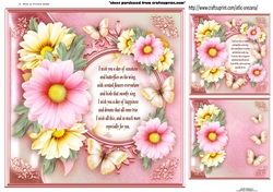 Topper Pastel Spring Bouquet