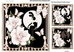 Topper Art Deco Lady