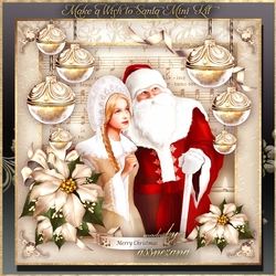 Make a Wish to Santa Mini Kit