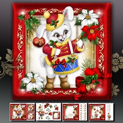 Cute Christmas Winter Bunny Mini Kit