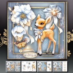 Cute Christmas Winter Reindeer Mini Kit