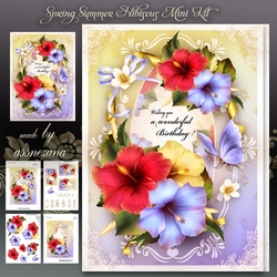 Spring Summer Hibiscus Mini Kit
