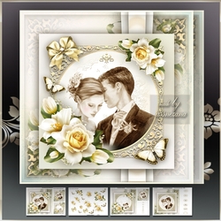 Wedding Anniversary Couple Card Mini Kit1