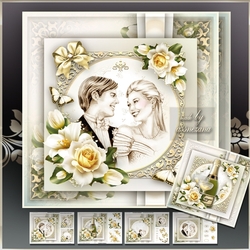 Wedding Anniversary Couple Card Mini Kit2