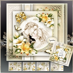 Wedding Anniversary Couple Card Mini Kit4