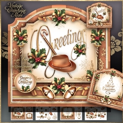 Vintage Christmas Male Hat Mini Kit